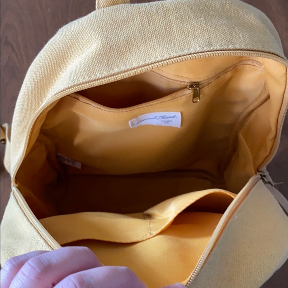 Mini Yellow Backpack - Picture 2 of 3